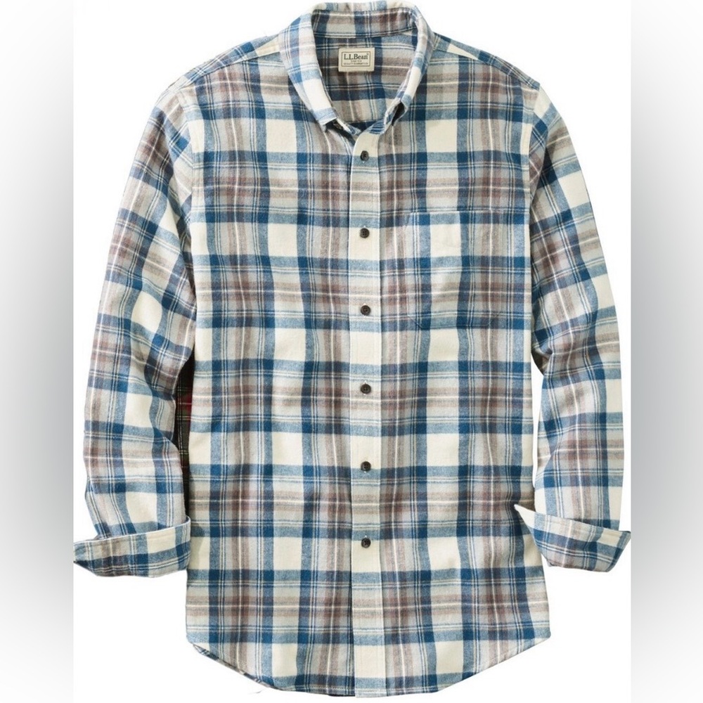 L.L.Bean Scotch Flannel Shirt